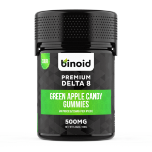 Binoid Delta 8 THC Gummies – Green Apple Candy