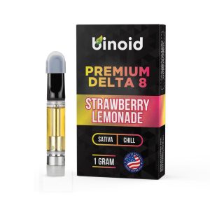 Binoid Delta 8 THC Vape Cartridge - Strawberry Lemonade