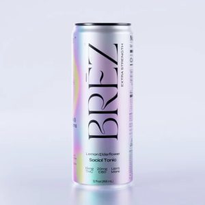 BREZ OG Extra Strength Social Tonic 10mg THC 20mg CBD + Lion's Mane