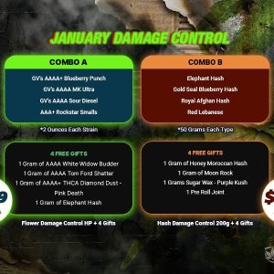 Buy January Damage Control Combo + 4 Free Gifts