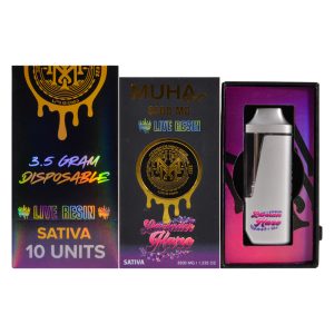 Empty Muha Meds 3.5g Live Resin Disposable | Best Muha Live Resin 3500mg