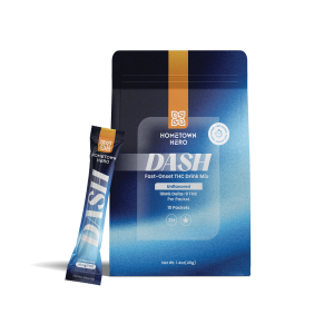 Hometown Hero DASH - Unflavored THC Powder 10mg