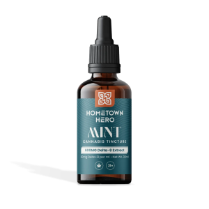 Hometown Hero Delta-8 THC Tincture - Mint
