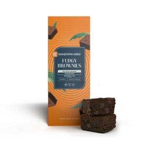 Hometown Hero Fudgy Delta-9 THC Brownies 50mg THC