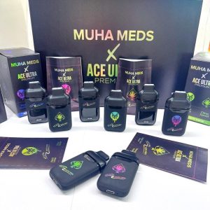 Muha Meds x Ace Ultra Dual-Flavor 1G Vape Cartridges  