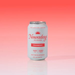 Nowadays Cranberry Canned Cocktail 5mg THC (Limited Edition)