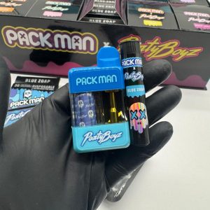 Packman x PartyBoyz Blue Zoap – 3G Disposable + 0.5G Infused Pre-Roll