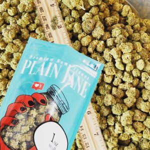 Plain Jane 1 Oz Small CBD Buds